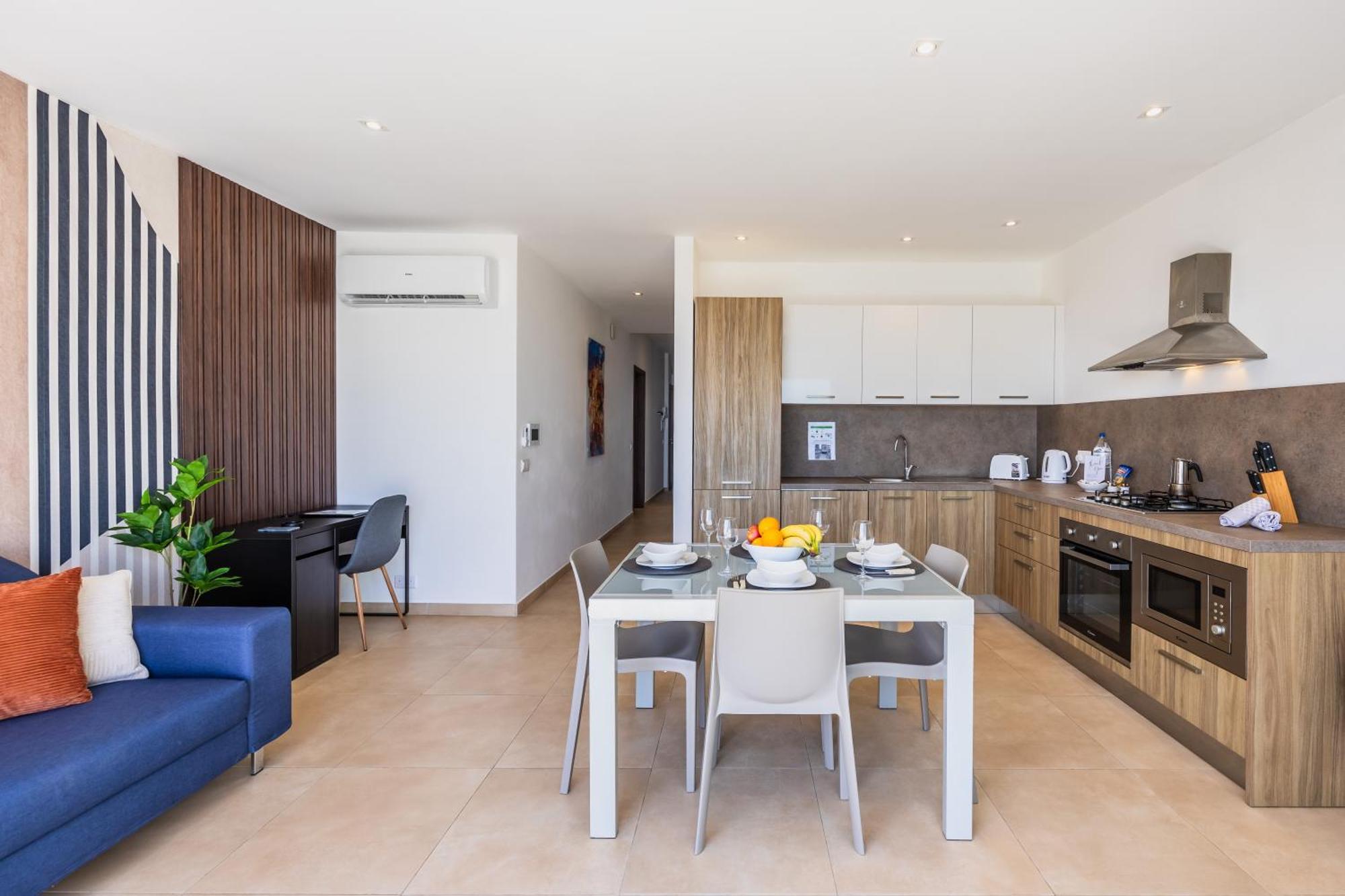 Fl7 Thelodge-Amazing View W Big Terrace By Homely Mellieħa Exteriér fotografie